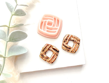 Vintage Stud | Button Stud Shaped Polymer Clay Cutter • Clay Cutter
